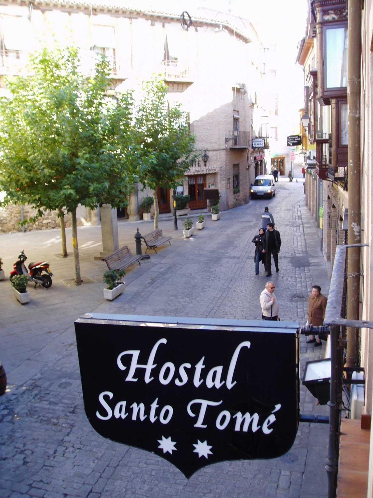 Hostal Santo Tome Toledo Exterior photo