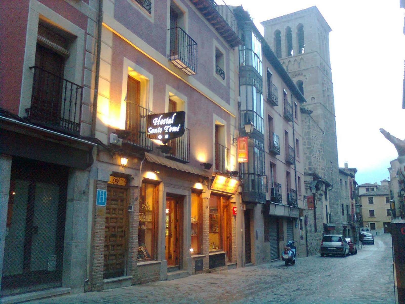 Hostal Santo Tome Toledo Exterior photo
